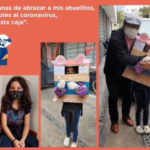 Alumna de 2do Grado crea ‘Caja de Abrazos sin Coronavirus’