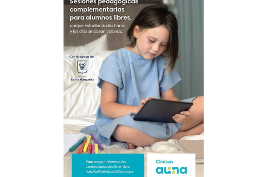Nuestro colegio y Auna unidos por la educación de los niños