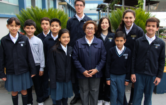 “Gracias al soporte recibido en el colegio, pude tener las fuerzas para estar siempre con una sonrisa”
